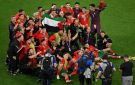 تقرير من الملاعب إلى المنصات.. بن شرقي نجم مغربي لا يغيب عن دعم فلسطين