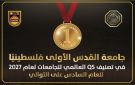 في تصنيف QS العالمي 2027: جامعة القدس الأولى فلسطينيا للعام السادس على التوالي وبالمرتبة 908 عالميا في إنجاز فلسطيني غير مسبوق