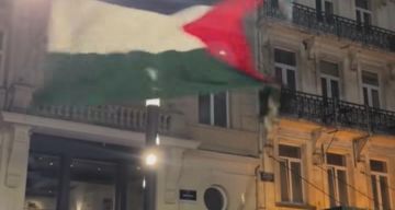 بالفيديو والصور رافعين علم فلسطين.. جماهير إسبانيا تحتفل في الشوارع بالتتويج بمونديال 2026 بالفيديو والصور رافعين علم فلسطين.. جماهير إسبانيا تحتفل في الشوارع بالتتويج بمونديال 2026