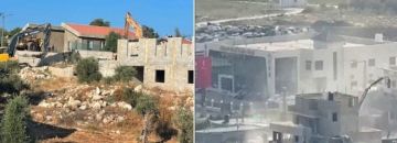 الاحتلال يهدم منزلين في رام الله وجنين الاحتلال يهدم منزلين في رام الله وجنين