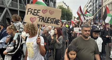 بالصور مظاهرة في برلين دعما لفلسطين