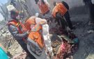 الدفاع المدني ينتشل رفات 8 شهداء في حي الصبرة بغزة
