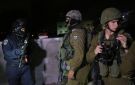 الاحتلال يعتقل تسعة فلسطينيين بينهم صحفي - ps
