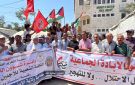 وقفة احتجاجية في خان يونس تنديدا بالإبادة الجماعية لأهالي غزة (صور)
