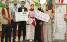 بالصور مداد الخير تزف 140 عريسا وعروسا من أبناء الشهداء في غزة