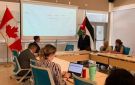 القاضي د. ماهر خضير يقدم إحاطة متخصصة لفريق الهجرة في سفارة كندا حول المستندات الشرعية الفلسطينية