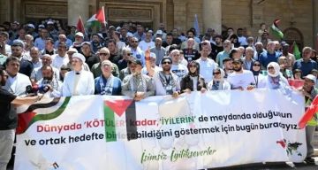 انطلقت من البوسنة والهرسك..  قافلة فلسطين  تصل تركيا