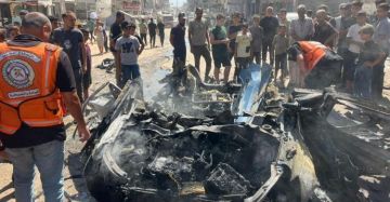 3 شهداء فى غارة إسرائيلية استهدفت سيارة فى تل الهوا غرب غزة