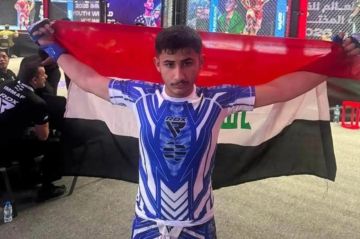 العراقي ضاري العبيدي ينسحب من بطولة عالمية رفضا للتطبيع العراقي ضاري العبيدي ينسحب من بطولة عالمية رفضا للتطبيع