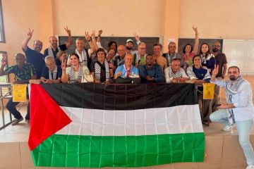 منظمات حقوق إنسان فلسطينية تشارك في المنتدى الاجتماعي العالمي في كوتونو بورشتي عمل حول الحق في الصحة والعدالة المناخية في فلسطين منظمات حقوق إنسان فلسطينية تشارك في المنتدى الاجتماعي العالمي في كوتونو بورشتي عمل حول الحق في الصحة والعدالة المناخية في فلسطين