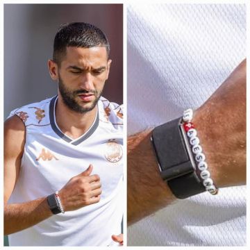 زياش يعود إلى تدريبات الوداد وفي يده اسم 