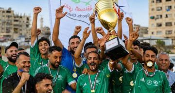 الصداقة يتوج بكأس البطولة السابعة لكرة القدم الشاطئية بفوزه على نماء الصداقة يتوج بكأس البطولة السابعة لكرة القدم الشاطئية بفوزه على نماء