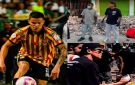 لاعب كرة قدم يترك شارة القيادة ويرتدى القفاز لإنقاذ الضحايا