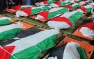 غزة تشيع جثامين 50 شهيدا بعد 3 أعوام تحت الأنقاض - ps