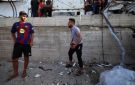 محدث: 7 شهداء وجرحى في غارات للاحتلال استهدفت مقر الشرطة بغزة والنصيرات