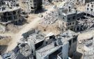 بدء انتشال جثامين 13 فلسطينيا من تحت أنقاض منزل مدمر بغزة - ps