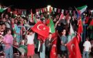  قافلة فلسطين القادمة من البوسنة تنظم تجمعا في شانلي أورفة التركية