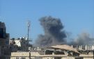بالفيديو: قصف إسرائيلي يستهدف مسجدا ومحطة لتحلية المياه شمال مدينة غزة