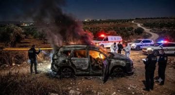 جريمة مروعة...مقتل 3 أشخاص حرقا داخل سيارة قرب باقة الغربية جريمة مروعة...مقتل 3 أشخاص حرقا داخل سيارة قرب باقة الغربية