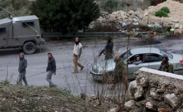 مستوطنون يقيمون بؤرة جديدة على أراضي جبع بجنين مستوطنون يقيمون بؤرة جديدة على أراضي جبع بجنين
