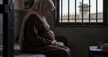 هيئة الأسرى: الأسيرة الحامل براءة أبو خديجة تواجه ظروف اعتقال قاسية في الدامون هيئة الأسرى: الأسيرة الحامل براءة أبو خديجة تواجه ظروف اعتقال قاسية في الدامون