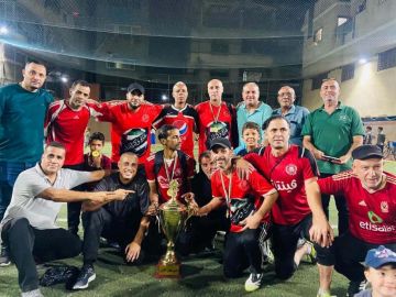 الأهلي يتوج بكأس  صبرا وشاتيلا  لقدامى الرياضيين