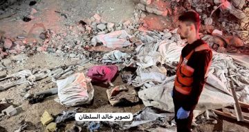 بالفيديو والصور  إصابة خطيرة في قصف إسرائيلي بحي الشيخ رضوان شمال مدينة غزة