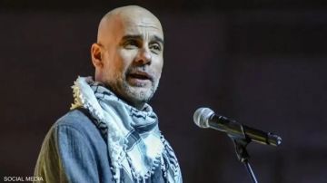 غوارديولا: العالم تخلى عن فلسطين غوارديولا: العالم تخلى عن فلسطين