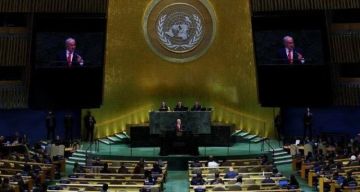حماس: خطاب المجرم نتنياهو أمام الأمم المتحدة فارغ مليء بالأكاذيب ويكشف عمق أزمته حماس: خطاب المجرم نتنياهو أمام الأمم المتحدة فارغ مليء بالأكاذيب ويكشف عمق أزمته