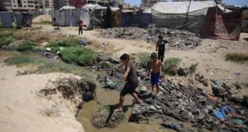 أزمة غير مسبوقة بمنظومة الصرف الصحي في غزة أزمة غير مسبوقة بمنظومة الصرف الصحي في غزة