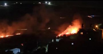 مستعمرون يحرقون منزلين في جالود جنوب نابلس مستعمرون يحرقون منزلين في جالود جنوب نابلس