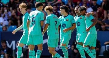 برشلونة يقترب من إنجاز غير مسبوق برشلونة يقترب من إنجاز غير مسبوق