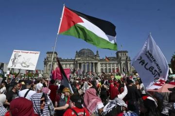 الشرطة الألمانية تعتقل شخصين خلال مظاهرة داعمة لفلسطين