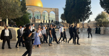 في ثالث أيام عيد الغفران.. عشرات المستوطنين يقتحمون المسجد الأقصى المبارك في ثالث أيام عيد الغفران.. عشرات المستوطنين يقتحمون المسجد الأقصى المبارك