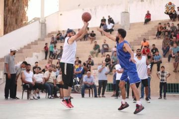 علي أبو حسنين وخليل أبو شمالة إلى نهائي بطولة الوفاء لكرة السلة