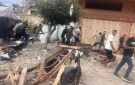 بالفيديو: 5 شهداء وجرحى في قصف سيارة بحي تل الهوى بغزة