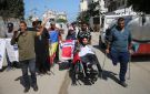 بالصور جرحى الحرب ومرضى التحويلات الطبية: نريد حقنا في السفر والعلاج
