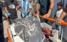 بالصور شهيد وإصابات في قصف من مسيرة إسرائيلية غرب دير البلح - ps