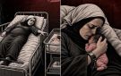 كاميرا تراقب مخاض أسيرة مقيدة ورضيعة بزي مصلحة السجون الإسرائيلية
