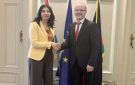 سفارة فلسطين تستقبل مدير مكتب منظمة الاغذية العالمية في بروكسل