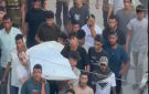 بالفيديو تشييع جثمان الشهيد جبر مقبل في مدينة غزة