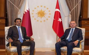 أمير قطر والرئيس التركي يترأسان اجتماع اللجنة الاستراتيجية العليا