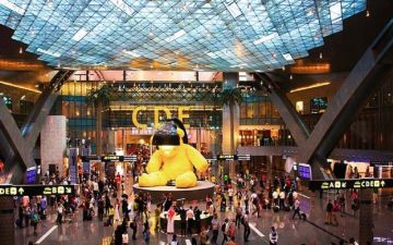 حمد الدولي يحقق أفضل أداء ربع سنوي في تاريخه باستقبال 14.3 مليون مسافر حمد الدولي يحقق أفضل أداء ربع سنوي في تاريخه باستقبال 14.3 مليون مسافر