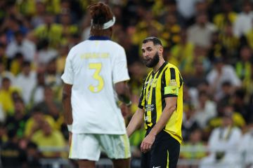 تفاعل على ما فعله بنزيما بعد خسارة الاتحاد من الدحيل القطري