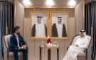 أمير قطر يتلقى رسالة خطية من رئيس وزراء إسبانيا