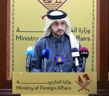 المتحدث باسم الخارجية القطرية: قطر ترأست مؤتمر تعافي أوكرانيا 2025 في العاصمة الإيطالية روما المتحدث باسم الخارجية القطرية: قطر ترأست مؤتمر تعافي أوكرانيا 2025 في العاصمة الإيطالية روما