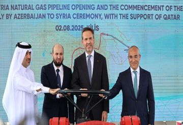 وزير الطاقة السوري يشكر قطر على الغاز الأذربيجاني