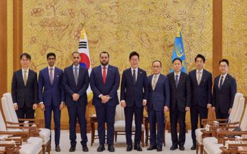 أمير قطر يبعث رسالة خطية إلى رئيس كوريا