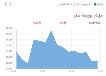 بورصة قطر تنخفض في المستهل عقب قرار تثبيت الفائدة