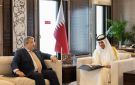 أمير قطر يتلقى رسالة من الرئيس المصري تتناول العلاقات الثنائية